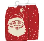 Tea Towel | Vintage Red Santa Face