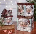 Box | Stacking Santa (4 Sizes)