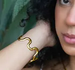 Bracelet Cuff | Alma Wavy Adjustable