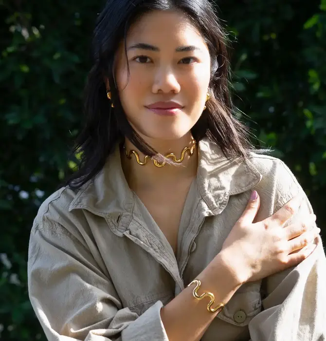 Bracelet Cuff | Alma Wavy Adjustable