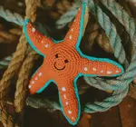 Toy | Crochet Rattle | Starfish