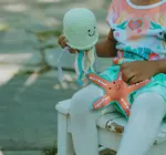 Toy | Crochet Rattle | Starfish
