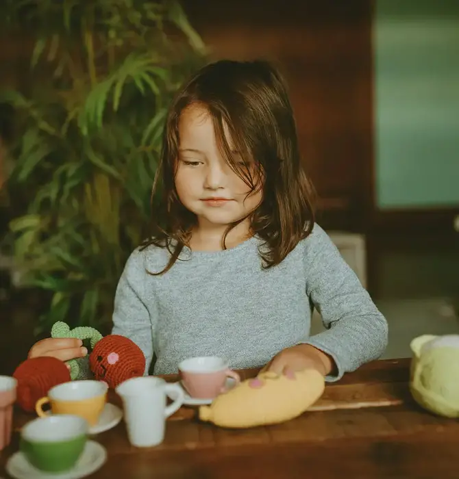 Toy | Crochet Rattle | Banana