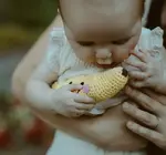 x-Toy | Crochet Rattle | Banana