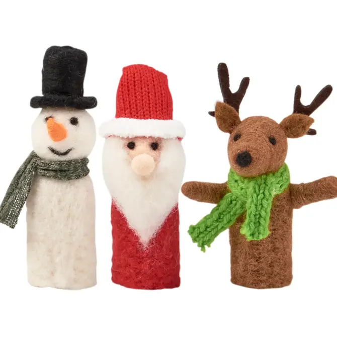 Finger Puppets | Christmas Characters (3 Options)