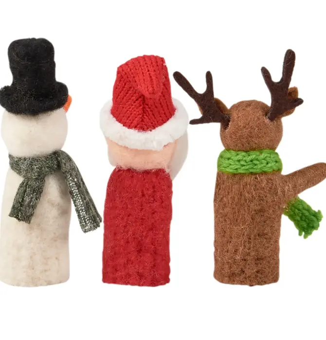 Finger Puppet | Christmas Character