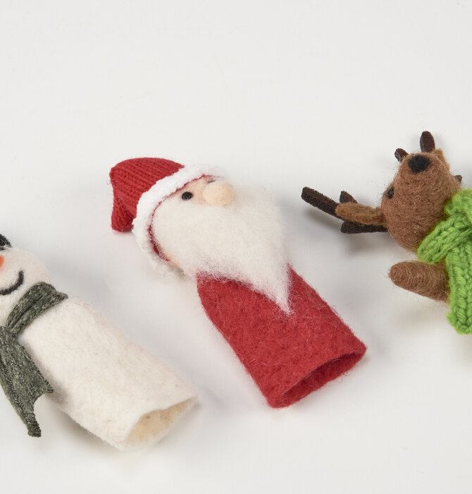 Finger Puppets | Christmas Characters (3 Options)