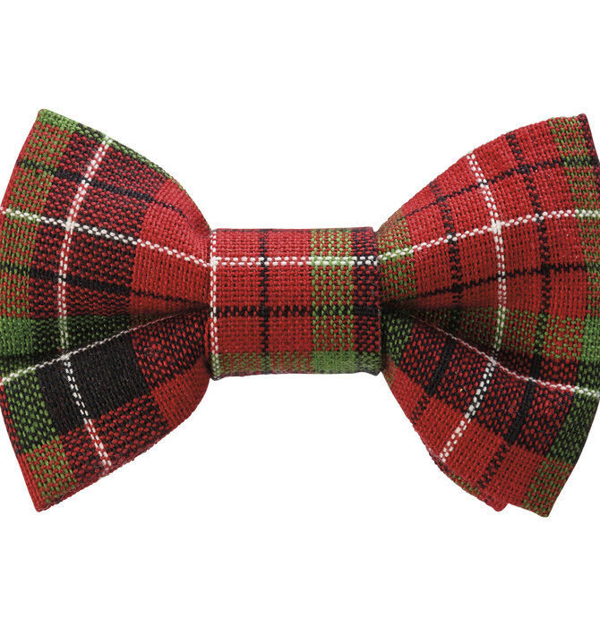 Pet Bow Tie Set of 3 | Plaid Medium