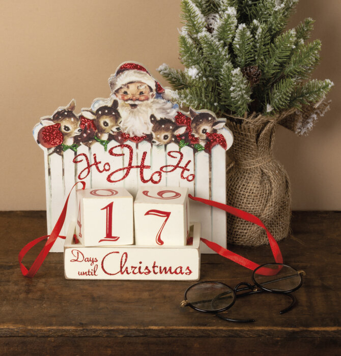 Advent Block Countdown | "Ho-Ho-Ho" Days Until Christmas