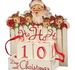 Advent Block Countdown | "Ho-Ho-Ho" Days Until Christmas