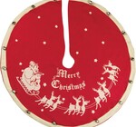 Tree Skirt | Vintage "Merry Christmas"
