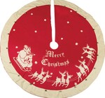 Tree Skirt | Vintage "Merry Christmas"