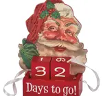 Advent Block Countdown | Santa "Days to Go"