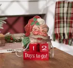 Advent Block Countdown | Santa "Days to Go"
