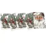 Playing Cards | Hand-Painted Santa