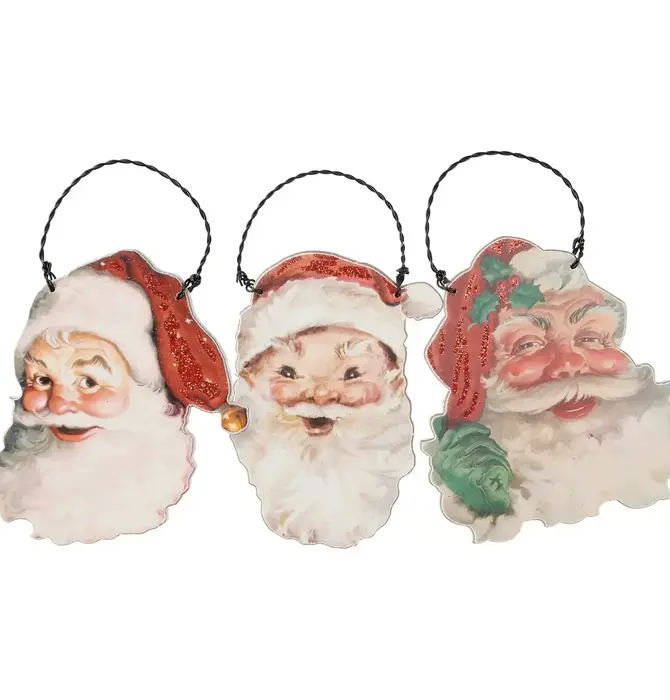 Ornament | Retro Santa