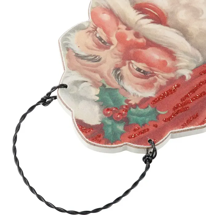 Ornament | Retro Santa