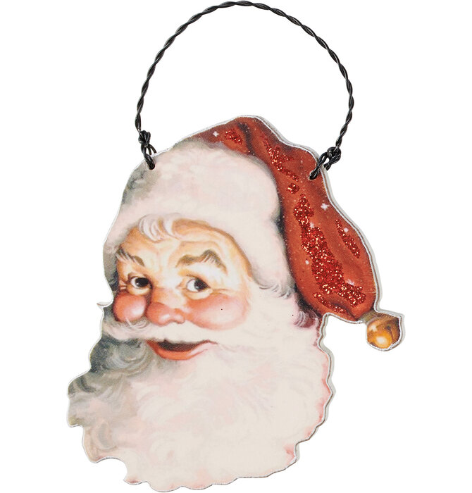 Ornament | Retro Santa (3 Styles)