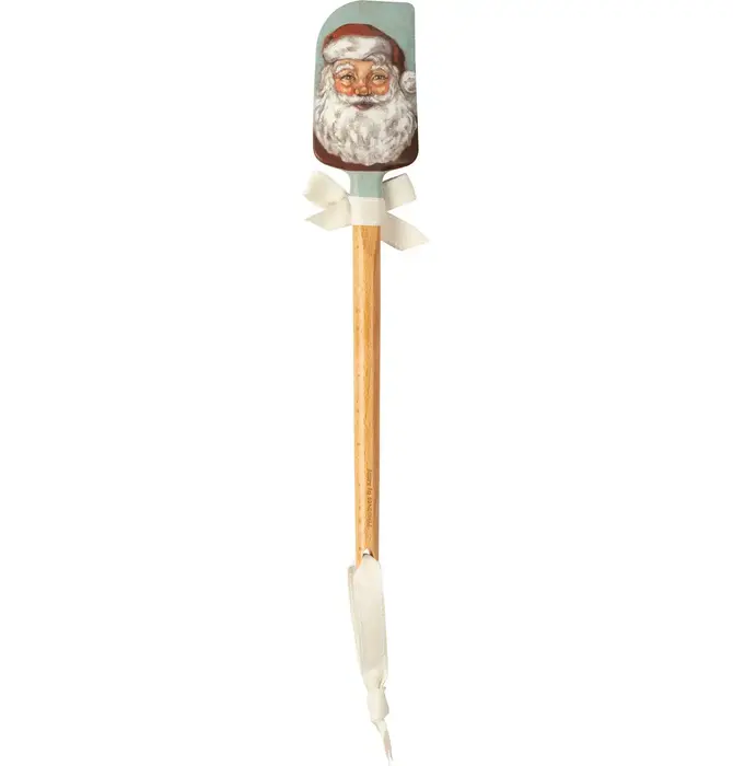 Utensil | Spatula | Hand-Painted Santa