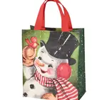 Bag | Daily Tote | Retro Snowman