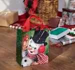 Bag | Daily Tote | Retro Snowman