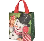 Bag | Daily Tote | Retro Snowman