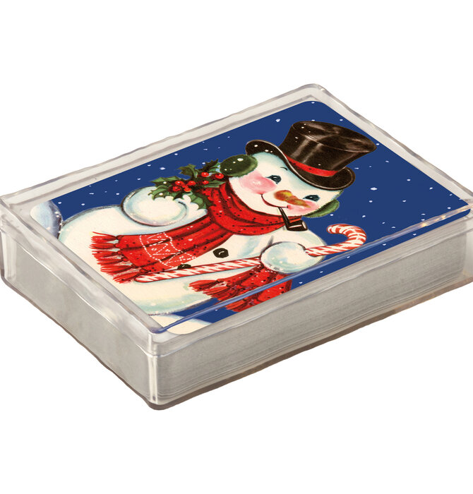 Playing Cards | Retro Snowman