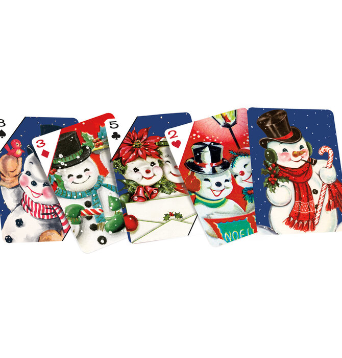 Playing Cards | Retro Snowman
