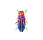 Brooch Pin | Metallic Beetle