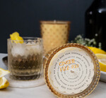 Candle | Hobnail Glass Jar | Ginger Fizz