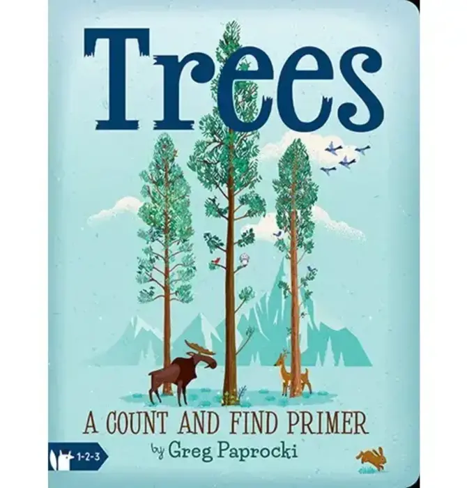 Board Book | Count & Find Primer | Trees