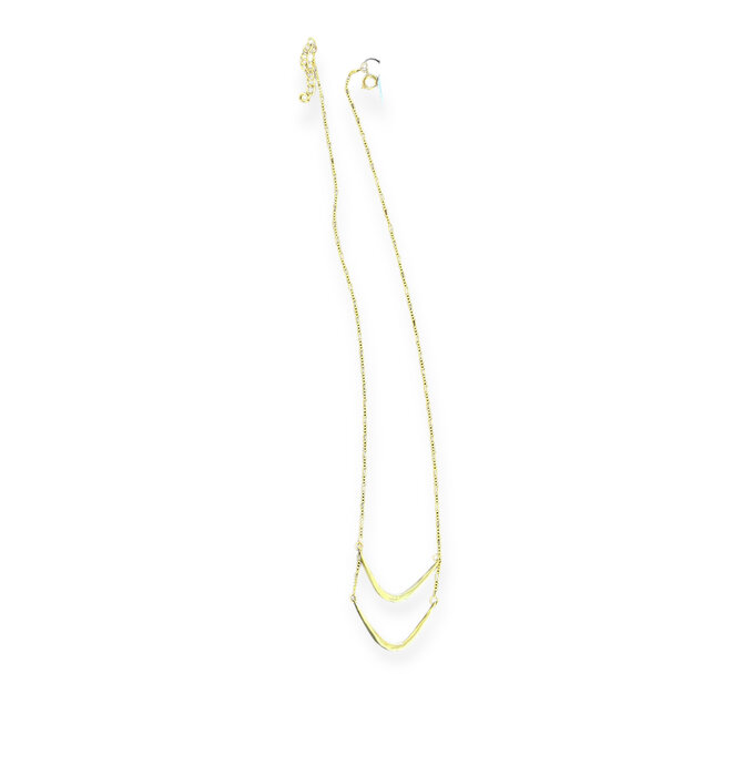 Necklace | Layered Valley | Gold Plated