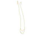 Necklace | Layered Valley | Gold Plated