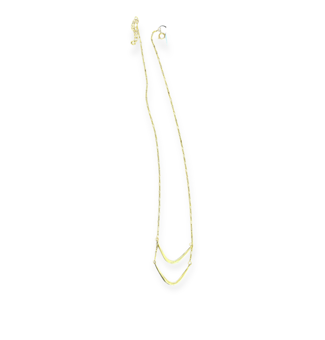Necklace | Layered Valley | Gold Plated
