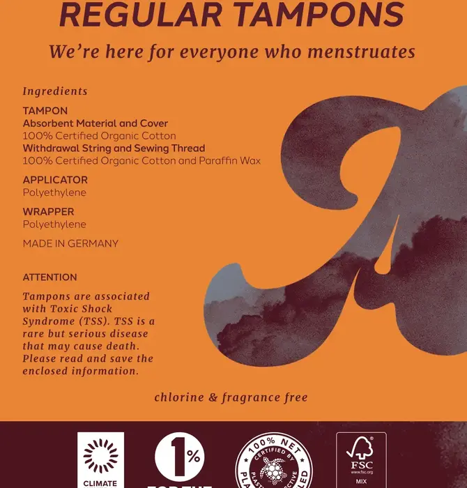 Tampons | Organic Cotton | 16-Count
