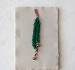 Door Hanger | Felt Thin Leaves + Jingle Bells