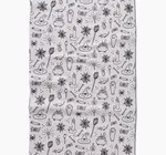Tea Towel | Microfiber Halloween | Magic White
