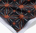 Tea Towel | Microfiber Halloween | Spider Geometric