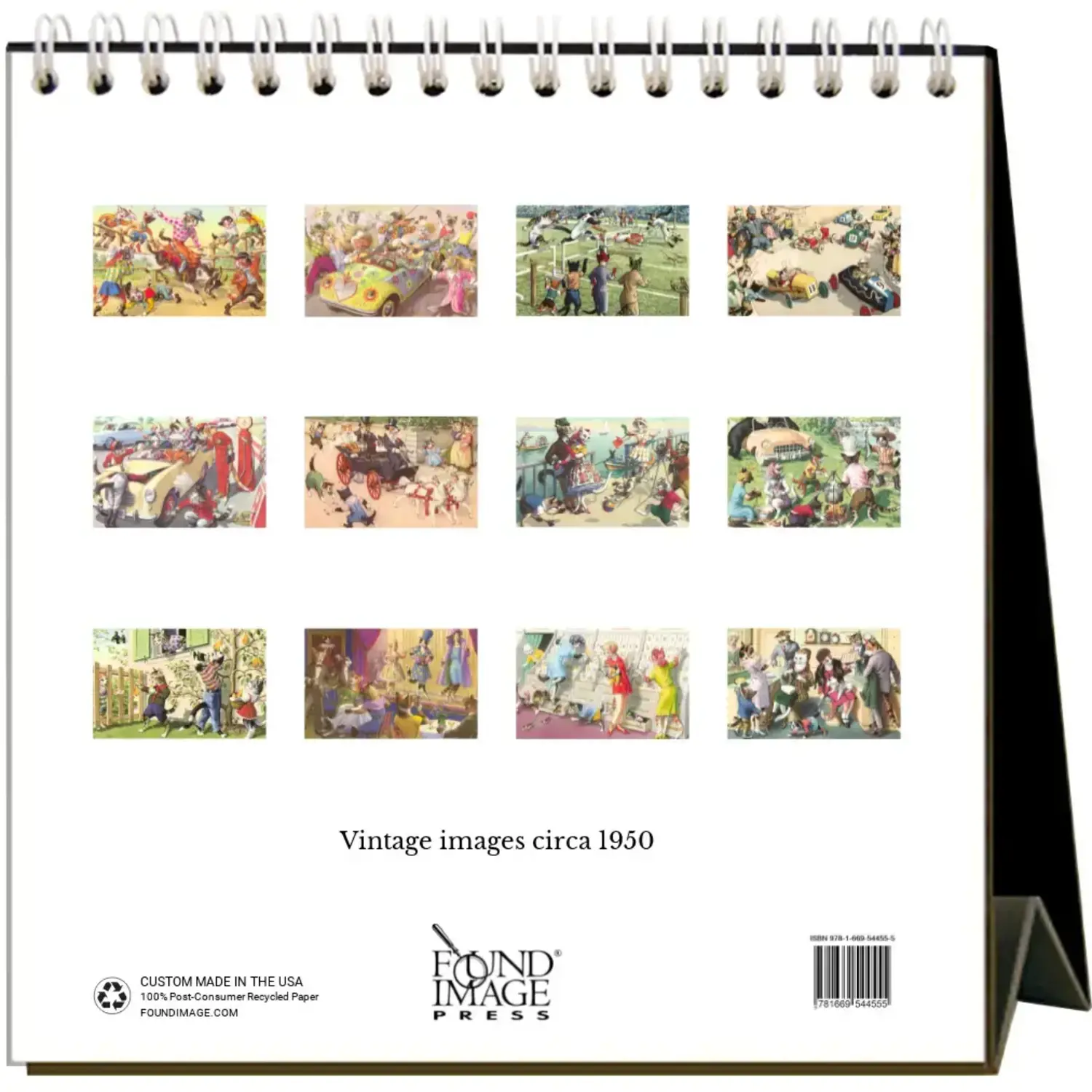 Desk Calendar 2025 Crazy Cats! PLENTY Mercantile & Event Venue