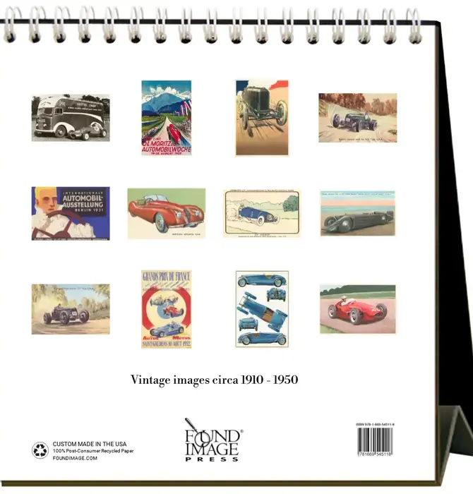 Desk Calendar | 2025 | Sports Cars