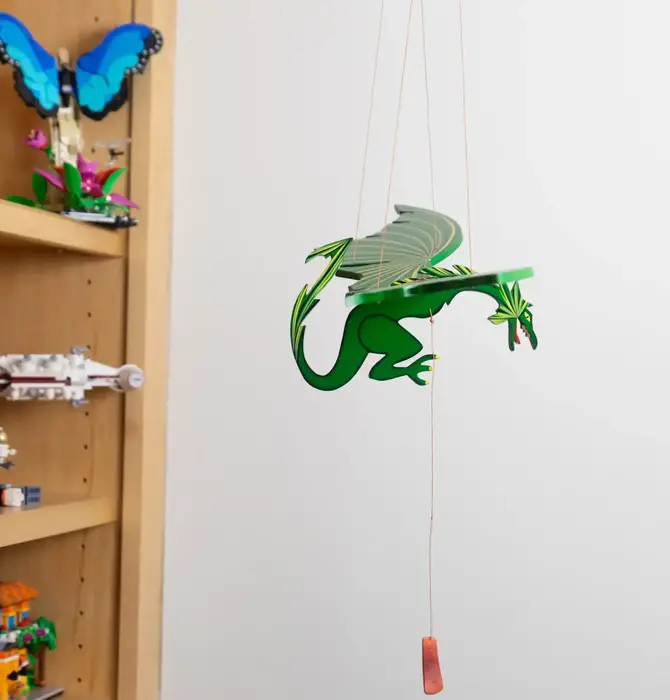 Mobile | Flying | Dragon Green