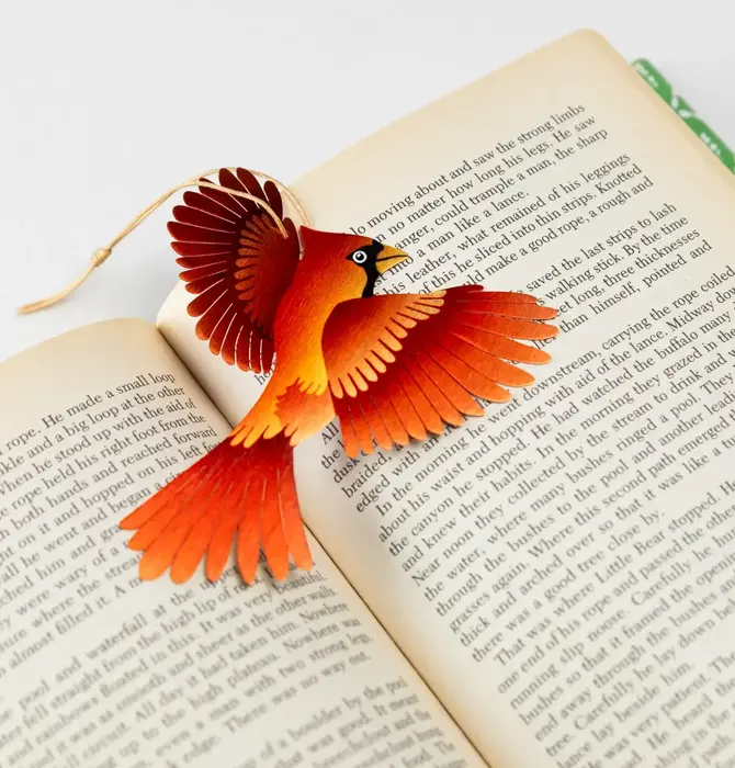 Ornament + Notecard | Bronze | Cardinal