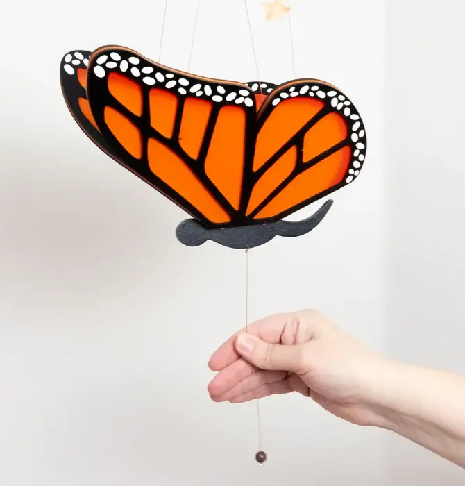 Mobile | Flying Monarch Butterfly