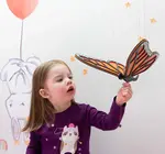 Mobile | Flying Monarch Butterfly