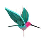 Mobile | Flying | Hummingbird Pink
