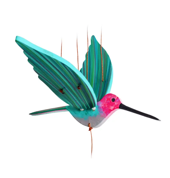 Mobile | Flying | Hummingbird - Pink Anna's