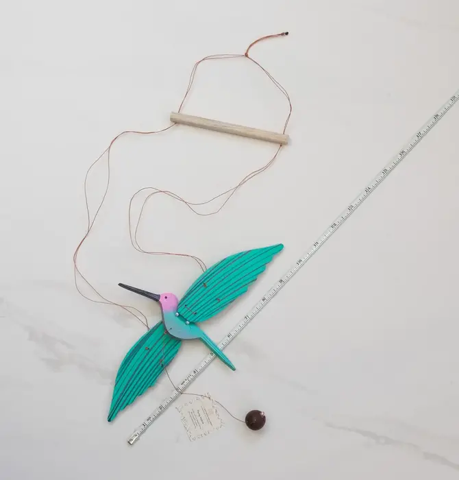 Mobile | Flying | Hummingbird Pink