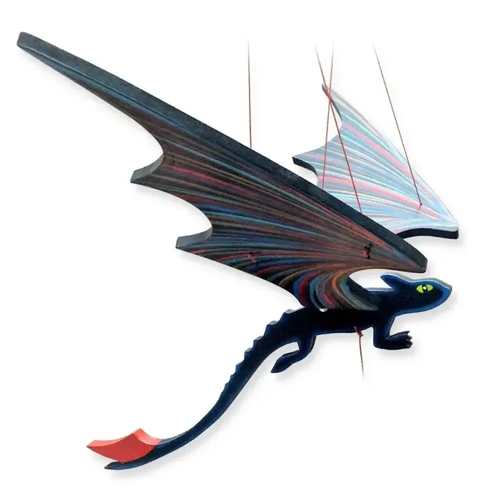Mobile | Flying | "Toothless" Black Dragon