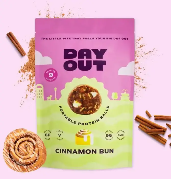 Snack | Protein Ball | Cinnamon Bun