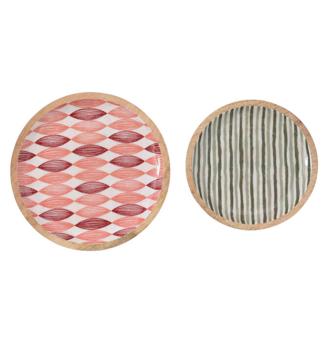 Bowl | Enameled Wood